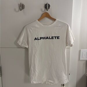 Alphalete Performance Fit White Tee